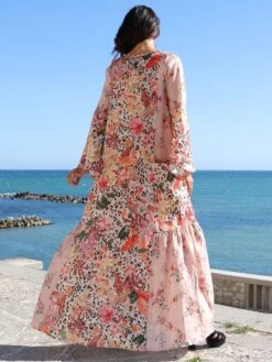 Seidenbatist Strandkleid FANTASIA ROSA Von Laetitia Beachwear -Marlies Dekkers Verkaufsgeschäft strandkleid seidenbatist rosa g142 laetitia beachwear 2