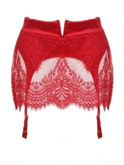 Strapsgürtel Spitze BLACK SWAN Von Prelude Milano -Marlies Dekkers Verkaufsgeschäft strapsguertel spitze yj286 rot black swan prelude milano 2 5