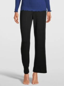 Merino Wolle-Seide LOUNGEWEAR HOSE Von Oscalito 10 Merino Wolle-Seide LOUNGEWEAR HOSE Von Oscalito -Marlies Dekkers Verkaufsgeschäft strickhose wolle seide schwarz 5681 oscalito 2 5 1