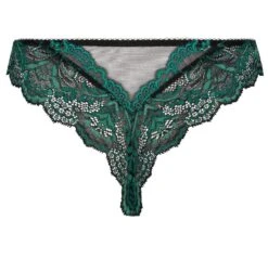 String SECRETE EMERAUDE Aus Spitze Von Lise Charmel -Marlies Dekkers Verkaufsgeschäft string spitze ach0030 schwarz gruen secrete emeraude lise charmel 2
