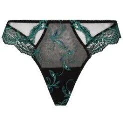 String SECRETE EMERAUDE Aus Spitze Von Lise Charmel