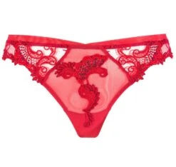 String DRESSING FLORAL Tüll Von Lise Charmel 18 String DRESSING FLORAL Tüll Von Lise Charmel -Marlies Dekkers Verkaufsgeschäft string tuell acc0088 rot dressing floral lise charmel 2