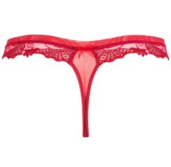 String DRESSING FLORAL Tüll Von Lise Charmel 19 String DRESSING FLORAL Tüll Von Lise Charmel -Marlies Dekkers Verkaufsgeschäft string tuell acc0088 rot dressing floral lise charmel