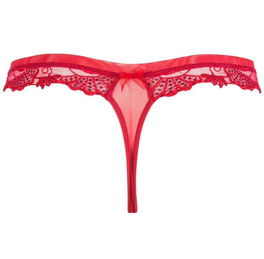 String DRESSING FLORAL Tüll Von Lise Charmel 9 String DRESSING FLORAL Tüll Von Lise Charmel – Bild 7