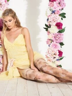 Feinstrumpfhose WATERLILY Von Trasparenze -Marlies Dekkers Verkaufsgeschäft strumpfhose waterlily collant cosmetic trasparenze 2