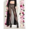 Netzstrumpfhose WISTERIA Von Trasparenze -Marlies Dekkers Verkaufsgeschäft strumpfhose wisteria collant schwarz trasparenze 4