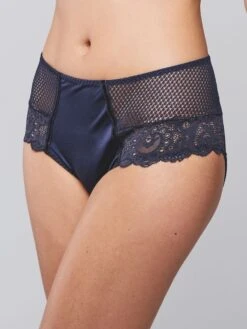 MAISON LEJABY Hoher Slip Mit Spitze GABY Von Maisonlejaby -Marlies Dekkers Verkaufsgeschäft taillenslip blau 13864 gaby maison lejaby