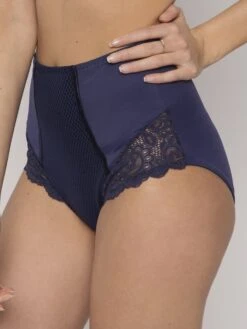 MAISON LEJABY Shaping Slip Mit Spitze GABY Von Maisonlejaby -Marlies Dekkers Verkaufsgeschäft taillenslip nachtblau 13856 gaby maison lejaby 1 1 1