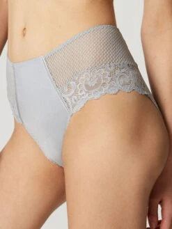 MAISON LEJABY Hoher Slip Mit Spitze GABY Von Maisonlejaby -Marlies Dekkers Verkaufsgeschäft taillenslip perlgrau 13864 gaby maison lejaby 1
