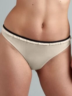 String 4 Cm SPACE ODYSSEY STYLE Ivory Black Von Marlies Dekkers -Marlies Dekkers Verkaufsgeschäft tanga elfenbein schwarz 19762 space odyssey marlies dekkers 2