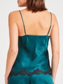 100% Seide Top TOI MON AMOUR Klassische Farben Von Aubade -Marlies Dekkers Verkaufsgeschäft top gr n spitze seide toi mon amour qs38 emeraude aubade 2 1 2