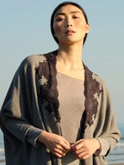 Rollkragenshirt KASCHMIR VISCOSE Von Chiara Fiorini -Marlies Dekkers Verkaufsgeschäft top langarm kaschmir viscose grigio cf1360 chiara fiorini 2 2 10