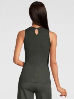 Merinowolle-Seide Trägertop Mit Glitzer Gerippt Von Oscalito -Marlies Dekkers Verkaufsgeschäft top lurex spitze gruen 6660 oscalito 2