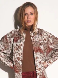 Rollkragenshirt KASCHMIR VISCOSE Von Chiara Fiorini -Marlies Dekkers Verkaufsgeschäft top rollkragen kaschmir viscose chocolate cf1318 chiara fiorini 2