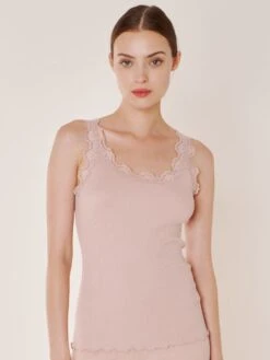 70% Seide 30% Baumwolle Unterhemd RIPP Von Eva B. Bitzer -Marlies Dekkers Verkaufsgeschäft top rosecloud 27338232 jersey rip eva b bitzer