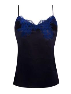 Seiden Top SPLENDEUR SOIE Von Lise Charmel 18 Seiden Top SPLENDEUR SOIE Von Lise Charmel -Marlies Dekkers Verkaufsgeschäft top seide alc4280 dunkelblau 5276 splendeur soie lise charmel