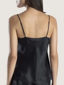 100% Seide Top SOIE D´AMOUR Mit Spitze Von Aubade -Marlies Dekkers Verkaufsgeschäft top seide schwarz ms38 soi d amour aubade 2 1