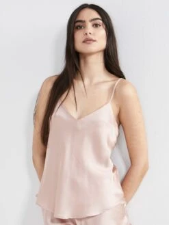 100% Seide Trägertop KLASSIK SATIN Von Eva B. Bitzer -Marlies Dekkers Verkaufsgeschäft traegertop seide rosecloud 27318213 klassik satin eva b bitzer