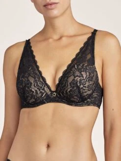 Push-Up BH ROSESSENCE HK Spitze Von Aubade -Marlies Dekkers Verkaufsgeschäft triangel bh hk81 noir 2 rosessence aubade 19 1