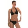Triangel-Bikini TIGER Von Rebecca 1 Triangel-Bikini TIGER Von Rebecca -Marlies Dekkers Verkaufsgeschäft triangel bikini neckholder tiger schwarz 1004 rebecca 2