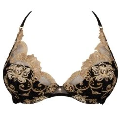 Triangel BH DEESSE EN GLAM Von Lise Charmel -Marlies Dekkers Verkaufsgeschäft triangel buegel bh ach6715 schwarz gold deesse en glam lise charmel 2