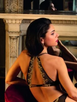 Triangel BH DEESSE EN GLAM Von Lise Charmel -Marlies Dekkers Verkaufsgeschäft triangel buegel bh ach6715 schwarz gold deesse en glam lise charmel 3