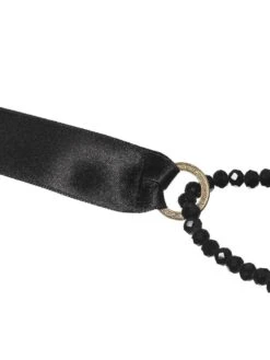 Ouvert Triangel-BH GEISHA SG Mit Schmuck-Kristallen Von Cadolle -Marlies Dekkers Verkaufsgeschäft triangle geisha perles noir 4500ab cadolle 5 1