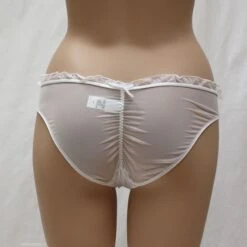 Tüll-Slip MALICIEUSE Von Chantal Thomass -Marlies Dekkers Verkaufsgeschäft tuell slip malicieuse weiss chantall thomass rueckseite