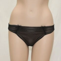 Tüll-Slip TULLE FRONCÉ Von Chantal Thomass 7 Tüll-Slip TULLE FRONCÉ Von Chantal Thomass -Marlies Dekkers Verkaufsgeschäft tuell slip tulle fronce schwarz chantall thomass 1