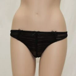 Tüll-String TULLE FRONCÉ Von Chantal Thomass -Marlies Dekkers Verkaufsgeschäft tuell string tulle fronce schwarz chantall thomass 1