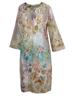 Strandtunika LIDO Apricot-türkis Von Eva B. Bitzer -Marlies Dekkers Verkaufsgeschäft tunika sorbet 12311079 eva b bitzer 3