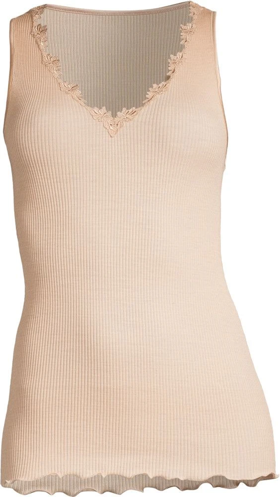 Merinowolle-Seide Unterhemd Gerippt Von Oscalito 6 Merinowolle-Seide Unterhemd Gerippt Von Oscalito – Bild 4