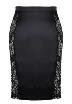 Satin Lingerie Rock MARLENE Mit Spitze Von Prelude Milano -Marlies Dekkers Verkaufsgeschäft unterrock schwarz yx308 prelude 3