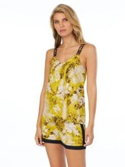 Viscose Sommerpyjama ROOFTOP READY Gelb-beige Von DKNY Sleepwear 5 Viscose Sommerpyjama ROOFTOP READY Gelb-beige Von DKNY Sleepwear -Marlies Dekkers Verkaufsgeschäft viscose sommer pyjama gelb yi2822408 337 dkny 1