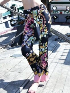 Viscose Strandhose BARI Schwarz-bunt Von Chiara Fiorini -Marlies Dekkers Verkaufsgeschäft viscose strandhose cf0704 schwarz bunt chiara fiorini 2 1