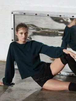 Wolle Kaschmir Kapuzen-Pullover AENOR 96 Von Pain De Sucre Suggest -Marlies Dekkers Verkaufsgeschäft wolle kaschmir pullover aenor tanne pain de sucre 3