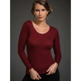 Merinowolle-Seide LANGARM SHIRT Gerippt Von Artimaglia 3 Merinowolle-Seide LANGARM SHIRT Gerippt Von Artimaglia