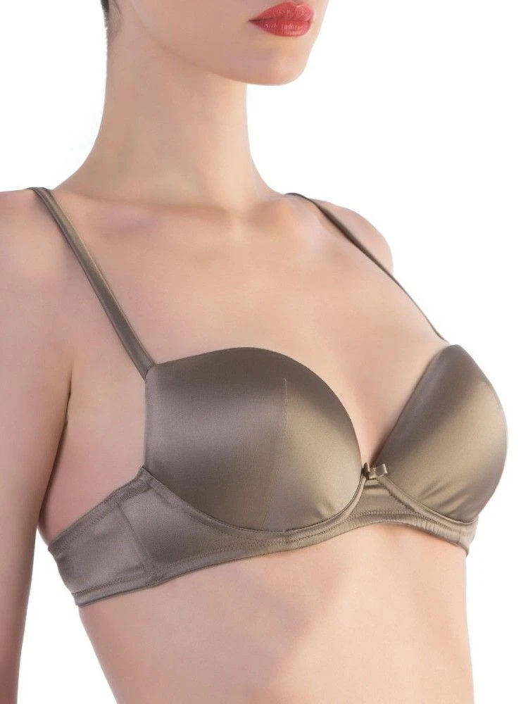 Seta Superior Stretchseide Schalen-BH PREGIATO Uni Von Cotton Club – Bild 9